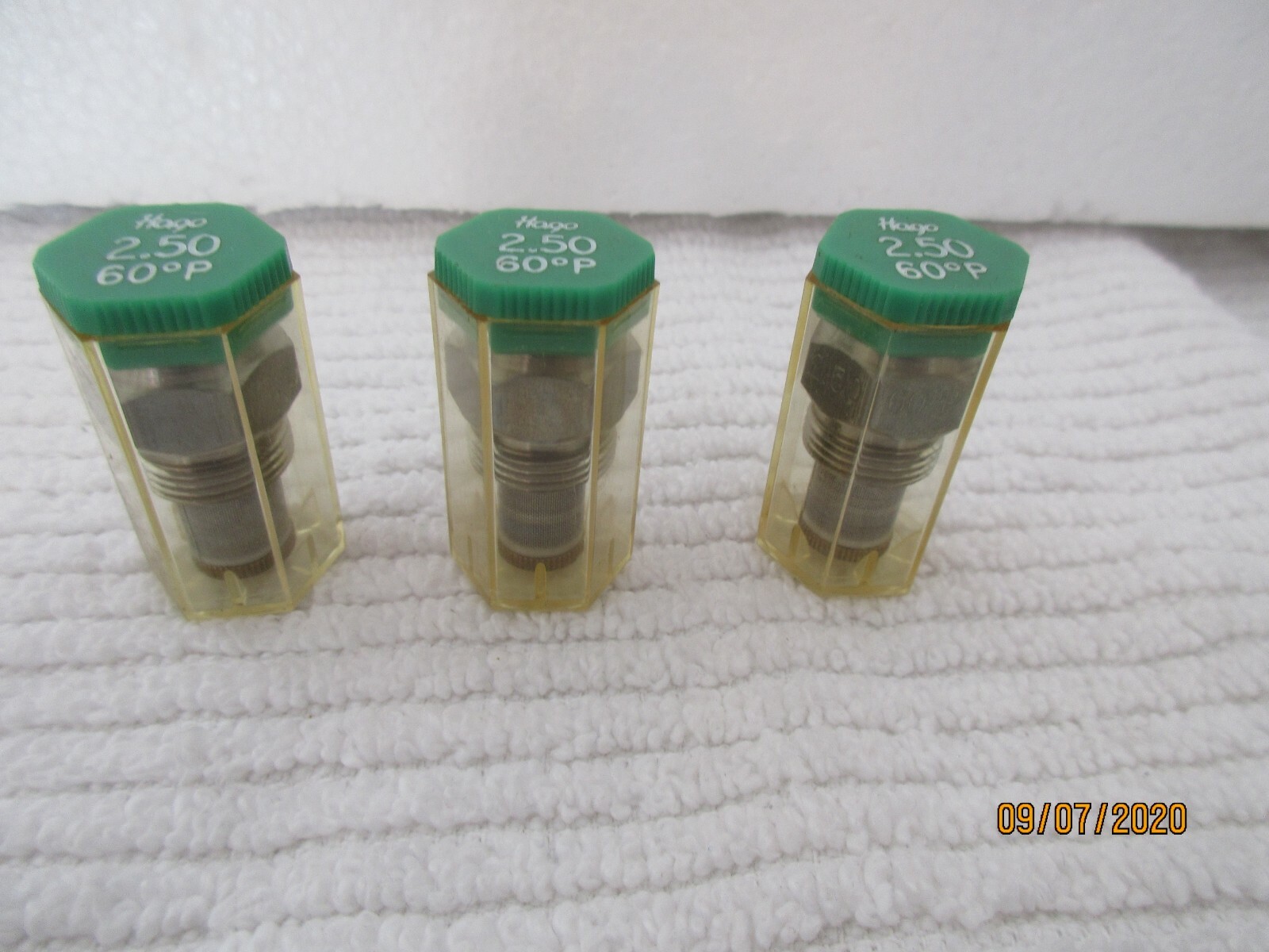 HAGO Oil Burner Nozzles 2.50 GPH 60 P Solid Spray Pattern eBay