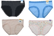 Jenni by Jennifer Moore Lace Trim Hipster Panty Women's Underwear NWT