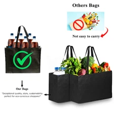 10 Pack Shopping Tote Bags Eco Friendly Reusable Recyclable Gift Promo Tote Bag