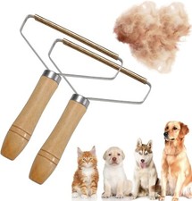 Double-Sided Portable Lint Remover - Reusable Travel Clothes Fuzz Shaver 2PCS