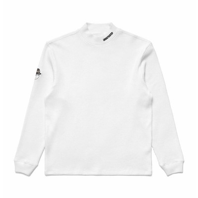 Genuine Malbon Golf [MALBON X UNDEFEATED] 모크넥 WHITE (MAN)