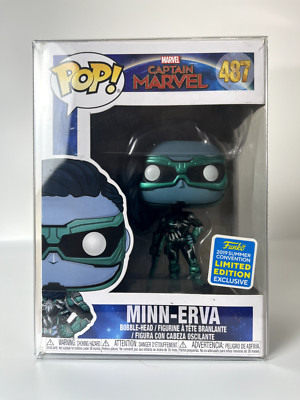 Funko Pop! Captain Marvel Minn-Erva #487 SDCC 2019