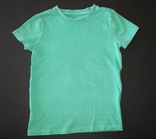 Mini Boden boys short sleeve light green washed basic top t-shirt tee 5 6 spring