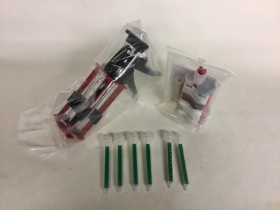 3M 08115 PANEL BONDING ADHESIVE W/ 8571 APPLICATOR!  EXTRA 6 MIXING NOZZLES!