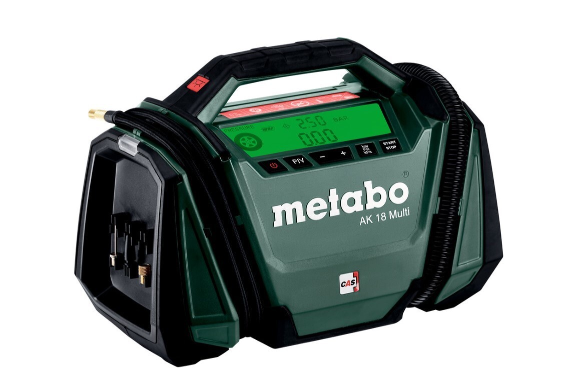 METABO AK 18 Multi 600794850 COMPRESSORE A BATTERIA 18V 11Bar  MULTIFUNZIONALE