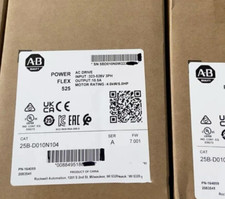 New Sealed Allen Bradley 25B-D010N104 SER A Powerflex 525 AC Drive 4KW 5HP