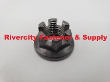 M14-1.5 Hex Flange / Castle / Slotted Nuts M14x1.5 Nut 14mm x 1.5 ATV Axle Nuts