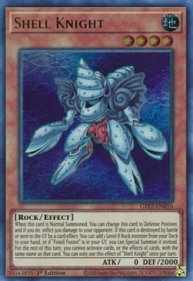 SHELL KNIGHT GFP2-EN016 1ST ED YUGIOH GHOSTS 2 (ULTRA, NM)