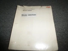 FMC 3AH & 4AH Street Sweeper Shop Service Repair Technical Manual PN 58513 xz