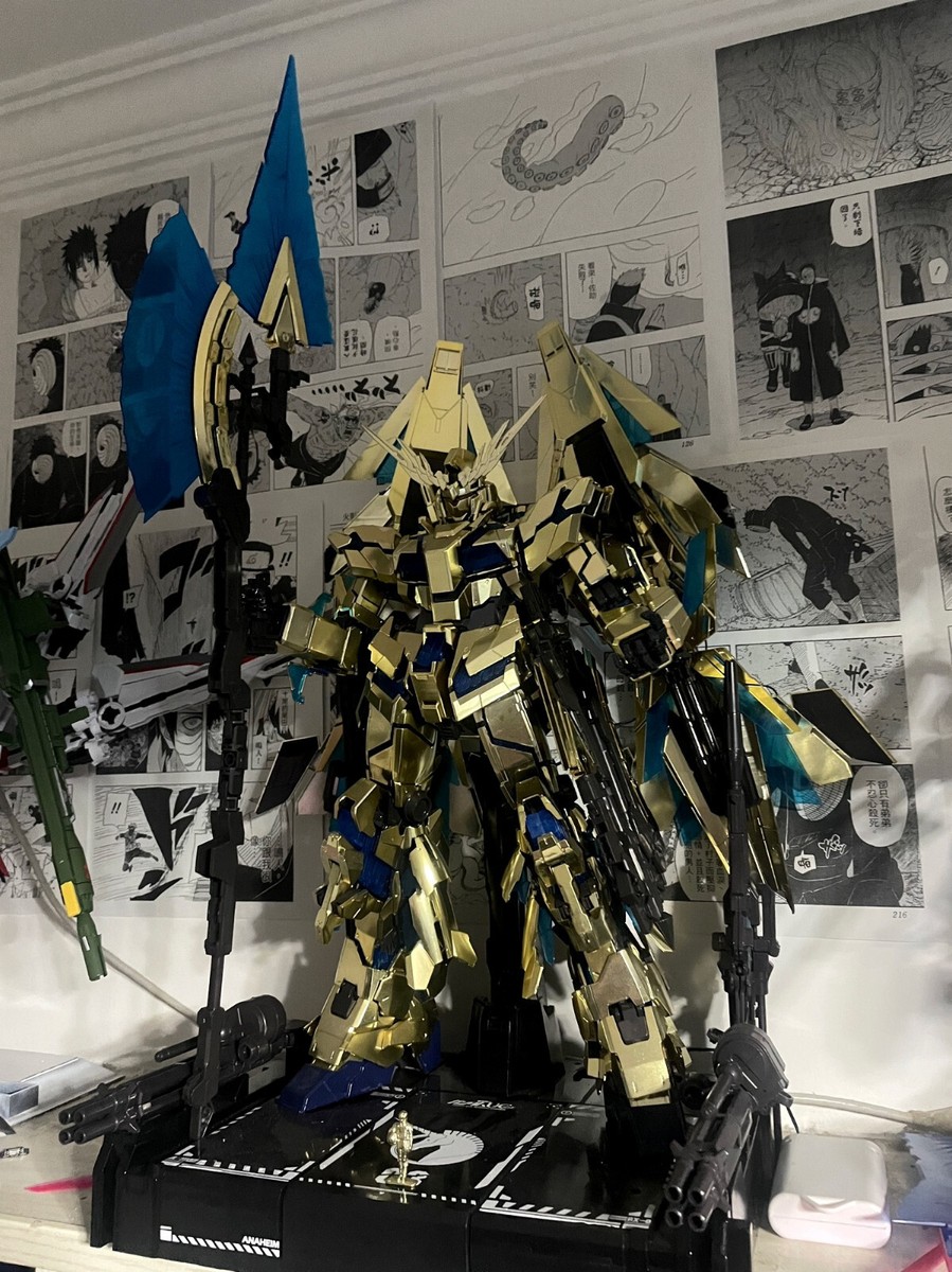 1/60 2pcs UNICORN Phenex Hyper Beam Javelin Axe model kit for PG