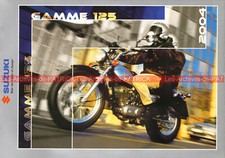 SUZUKI RV 125 Van Van UH Burgman VL Intruder Marauder 2004 Brochure Moto #0101#