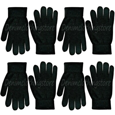 IHuan Winter Gloves For Men Women - Waterproof Snow Warm Touchscreen Gloves, Black Medium | Cold Weather Gloves For Running Cycling | Buy Now With Express International Delivery