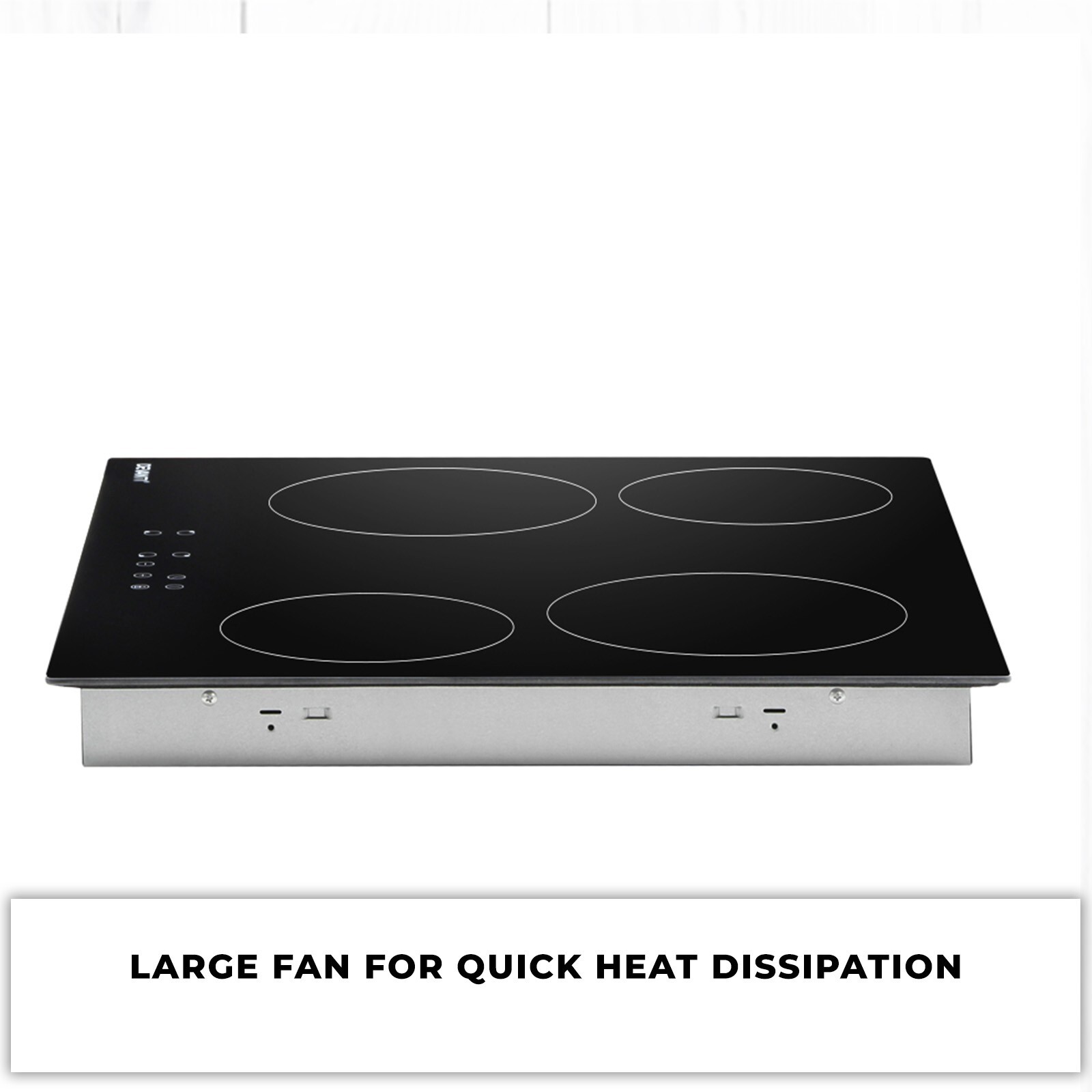 Electric Ceramic Cooktop 60cm Ceramic Glass 4 Zones Stove Cook Top