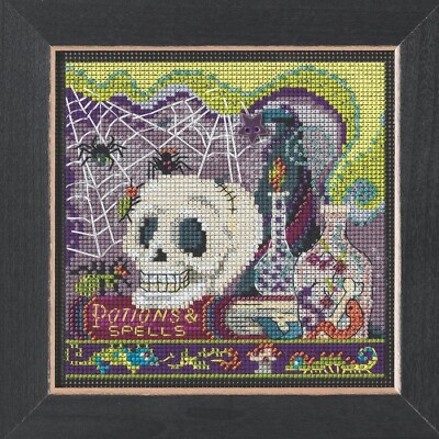 MILL HILL Buttons Beads Kit Counted Cross Stitch POTIONS & SPELLS MH14-2222