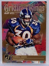 2023 Donruss #ATG-3 Terrell Davis All-Time Gridiron Kings Studio Series #/100