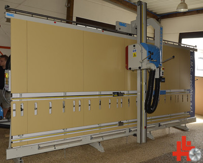 GMC stehende Plattensäge Plattenaufteilsäge Plexiglas & Makrolon KGS Plexi 4 M