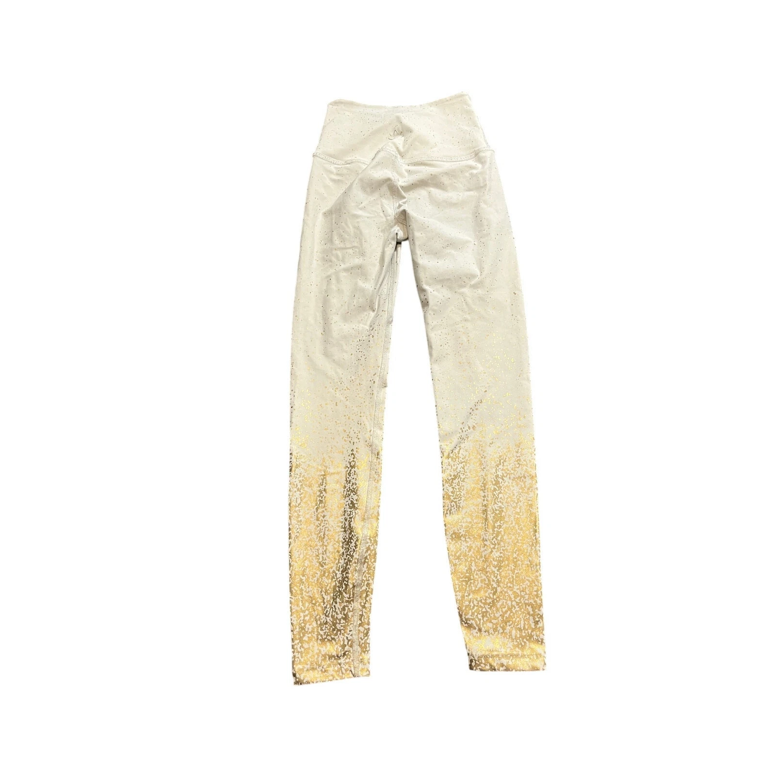 beyond-yoga alloy ombre high rise metallic athletic leggings