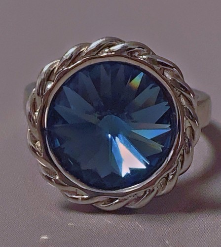 Toller Silberring Topas Ring silver T52 Ring Silber massiv - Bild 4 von 5