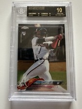 2018 Topps Chrome - Ronald Acuña Jr. #193 (RC) BGS Black Label