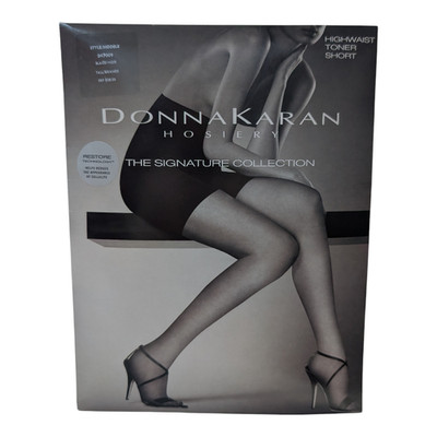 Donna Karan Signature Collection Highwaist Toner Short DKF009 Black Tall/Grande