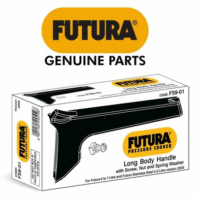#ad #ad Hawkins Futura 5 7 Lt amp; SS 5.5 Lt Pressure Cooker Long Body Handle F59 01 $27.00