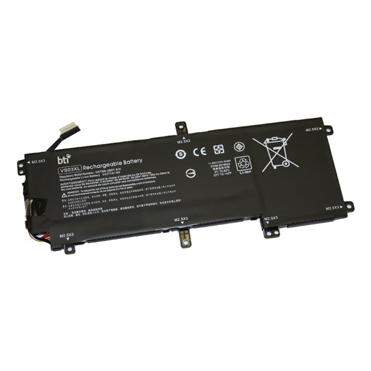 BTI 849047-541 compatible 52Wh 3-cell battery for HP ENVY 15-AS