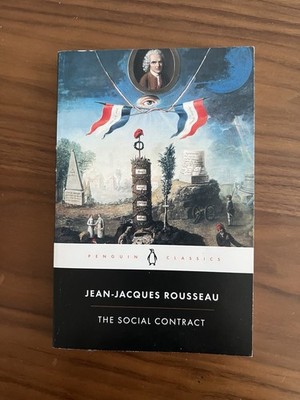 Social Contract by Jean-Jacques Rousseau (1968, Uk-B Format Paperback)