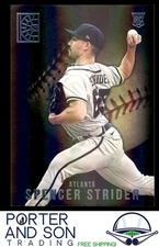 Spencer Strider RC 2022 Panini Capstone #38 Atlanta Braves Baseball Card