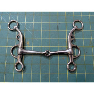 Tom Thumb Leverage Bit Jointed Mouthpiece Stainless Steel Horse Tack