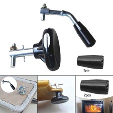 Fireplace Door Handle Metal Handles Grab High Temperature Resistance DIY Repair
