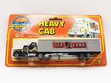 1980's DIECAST FACTORY SEALED SEMI TRUCK 1:100 SPEEDRIVE HEAVY CAB 9148 SEA LAND