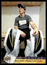 2017-18 Upper Deck UD Canvas Marc-Andre Fleury Vegas Golden Knights #C199
