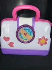 DISNEY DOC MCSTUFFINS Doctor Medical Bag plastic White Purple. Bag Only