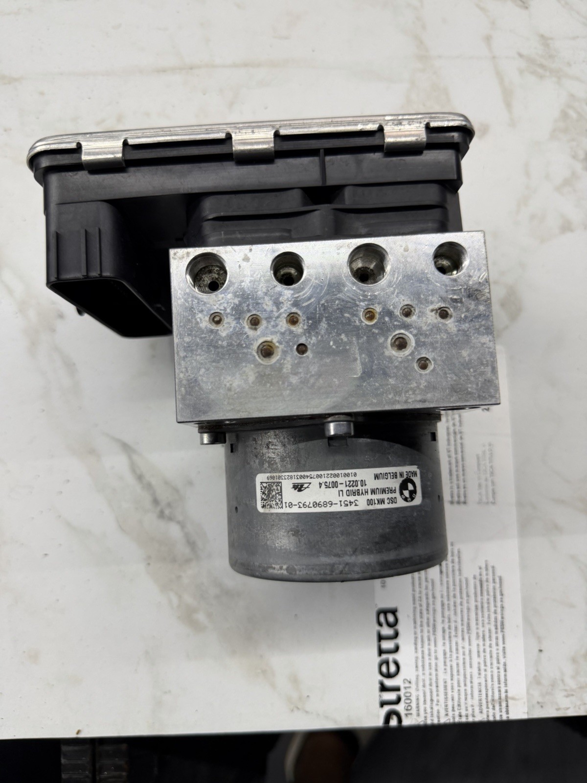 BMW i8 2014-2020 Abs/asr hydraulic unit