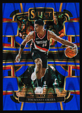 2023-24 Panini Select Blue Tectonic Prizm #81 Toumani Camara #d 33/99 Jersey #!