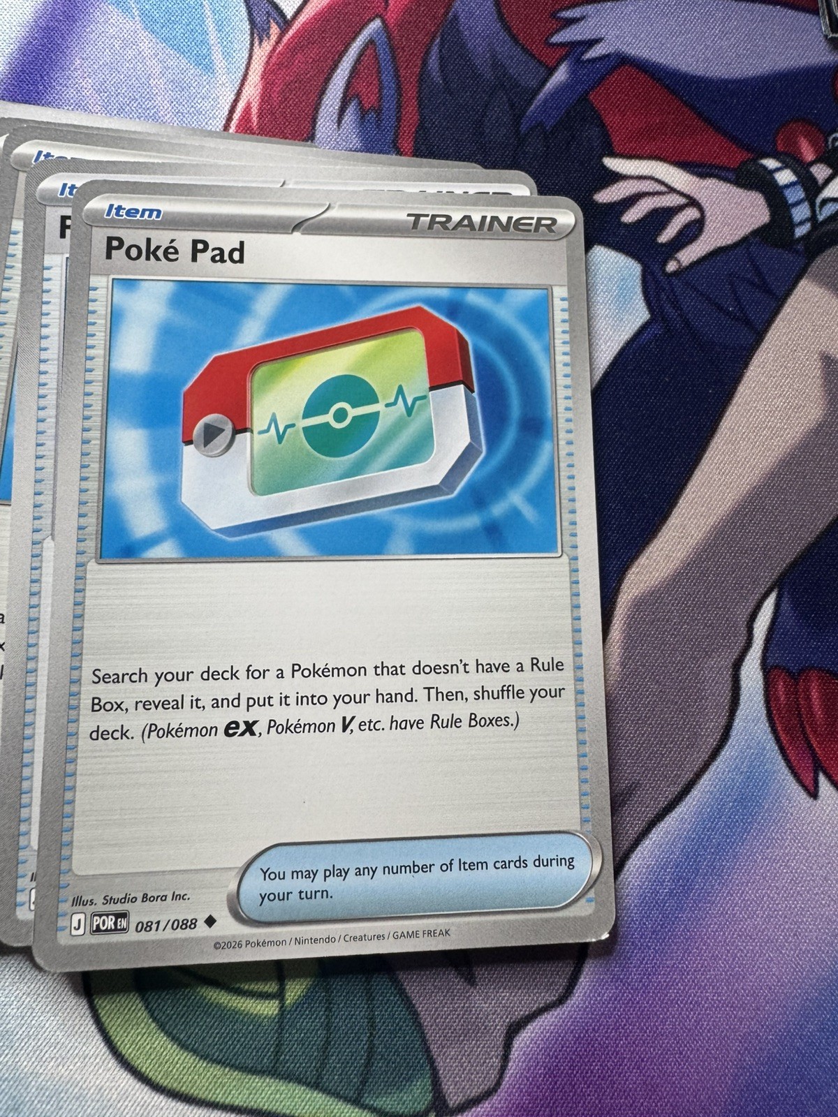  Pokepad 081/088 - Pokemon Trainer Perfect Order NM TCG Competitive