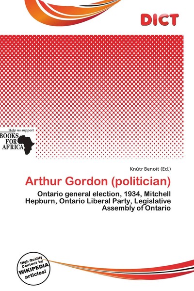 KnúTr Benoit | Arthur Gordon (Politician) | Taschenbuch | Englisch (2026)-image