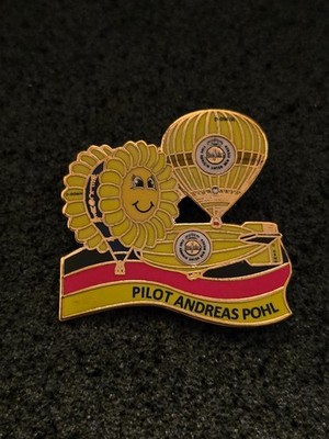 WIM - Pilot Andreas POHL   WARSTEINER Ballonpin   aus Sammlung * 23848