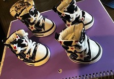 4 Pack of Pet Dog / Puppy Canvas Sport Shoes, Sneakers Size 5