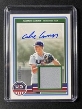 2023 Panini USA Stars & Stripes Alexander Clemmey Autographed Jersey #061/200!!!