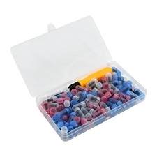 100x Tire Repair Rubber Nails Tyre Puncture Repair Screws Kit with Screwdriver