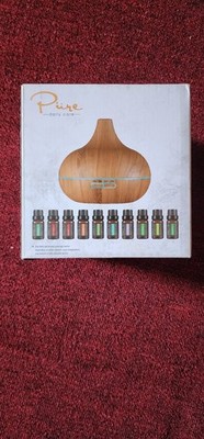 Pine Daily Care Aromatherapy Bundle Ultra Sonic Diffuser with Essential Oils