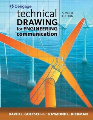 Technical Drawing for Engineering - Hardcover, by Goetsch David; Rickman - Good