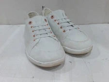 UsedGood - Vionic Womens Lace-Up Beach Pismo, Canvas Cream, 9