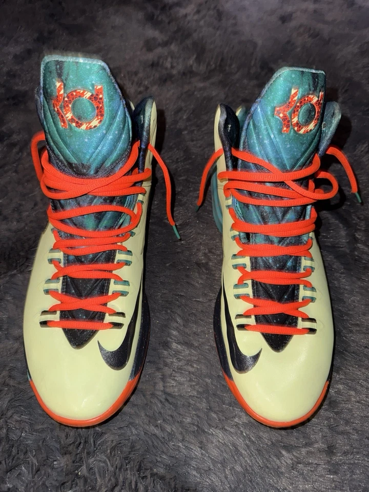 NIKE KD 5 V "All-Star Area 72" Extraterrestrial (Glow) Sz 11 NO INSOLES - Image 2 of 4