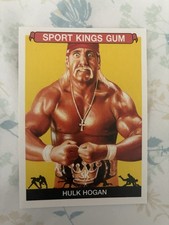 Hulk Hogan Sport Kings Gum wrestling card #163