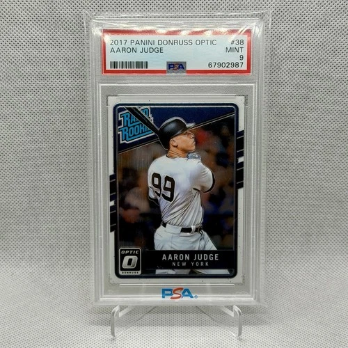 Aaron Judge 2017 Donruss Optic #38 Rated Rookie New York Yankees PSA 9 MINT