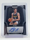 PJ HALL 2024-25 PRIZM BLACK ROOKIE AUTO #RS-PJH NUGGETS Q3402