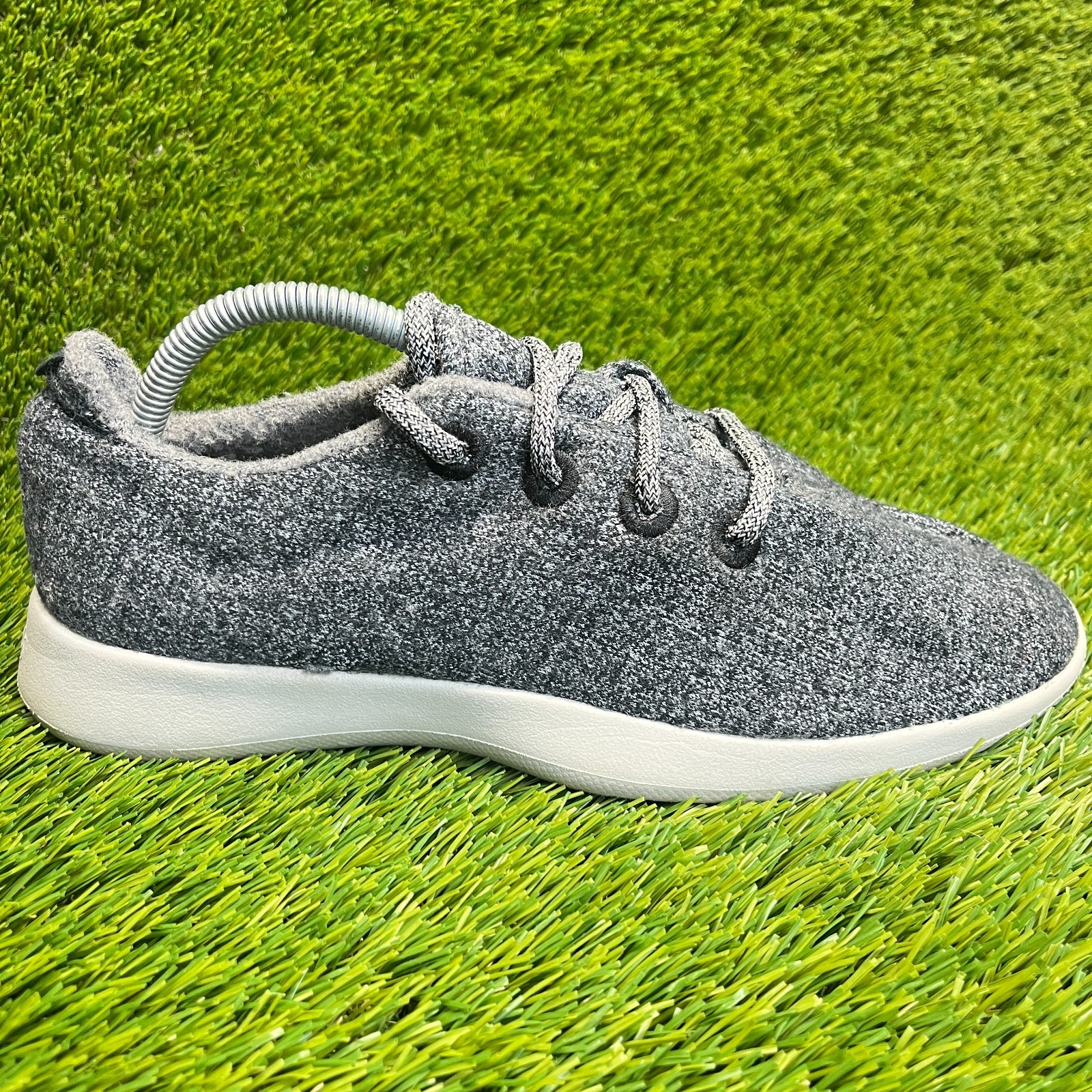 SAOLA Scarpe da corsa sportive Allbirds lana runner grigio naturale da uomo taglia 9 sneakers