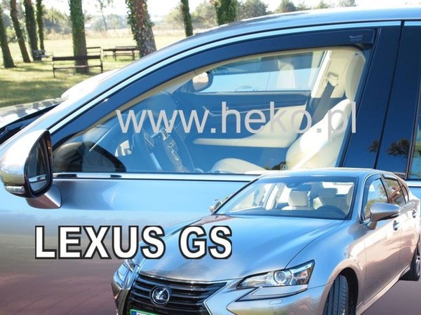 Windabweiser Regenabweiser Heko FüR Lexus GS 250 Ab 2016 4-TüRer 2-Tlg-image